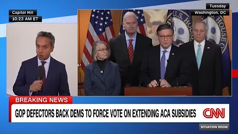 GOP centrists choose nuclear option in fight with Mike Johnson over Obamacare