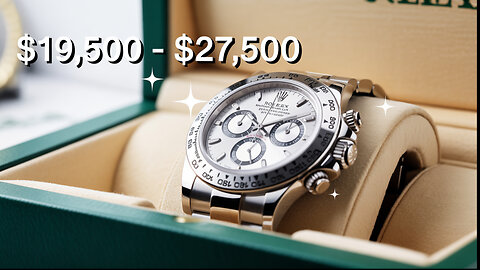 $19,500 2011 Rolex Daytona 116520 Unboxing – Luxury Watch Reveal