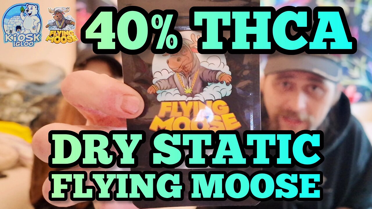 DRY STATIC 40% T H C A FRÅN KIOSKIGLOO 💯💚👌💨