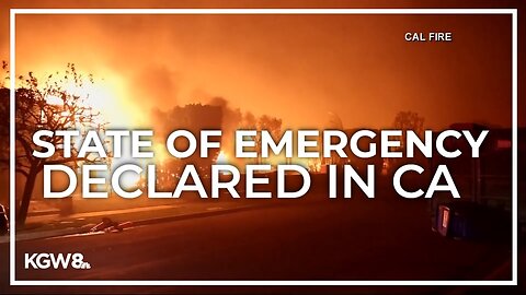 This Video Is Clearly BREAKING!!!! CALIFORNIA Declares State Of Emergency - Towns Wiped Out
