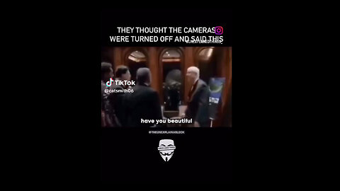 THEY THOUGHT THE CAMERAS WERE TURNED OFF (Disgusting POS)