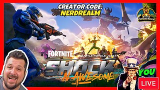 Fortnite Shock 'N Awesome w/ YOU! Creator Code: NERDREALM