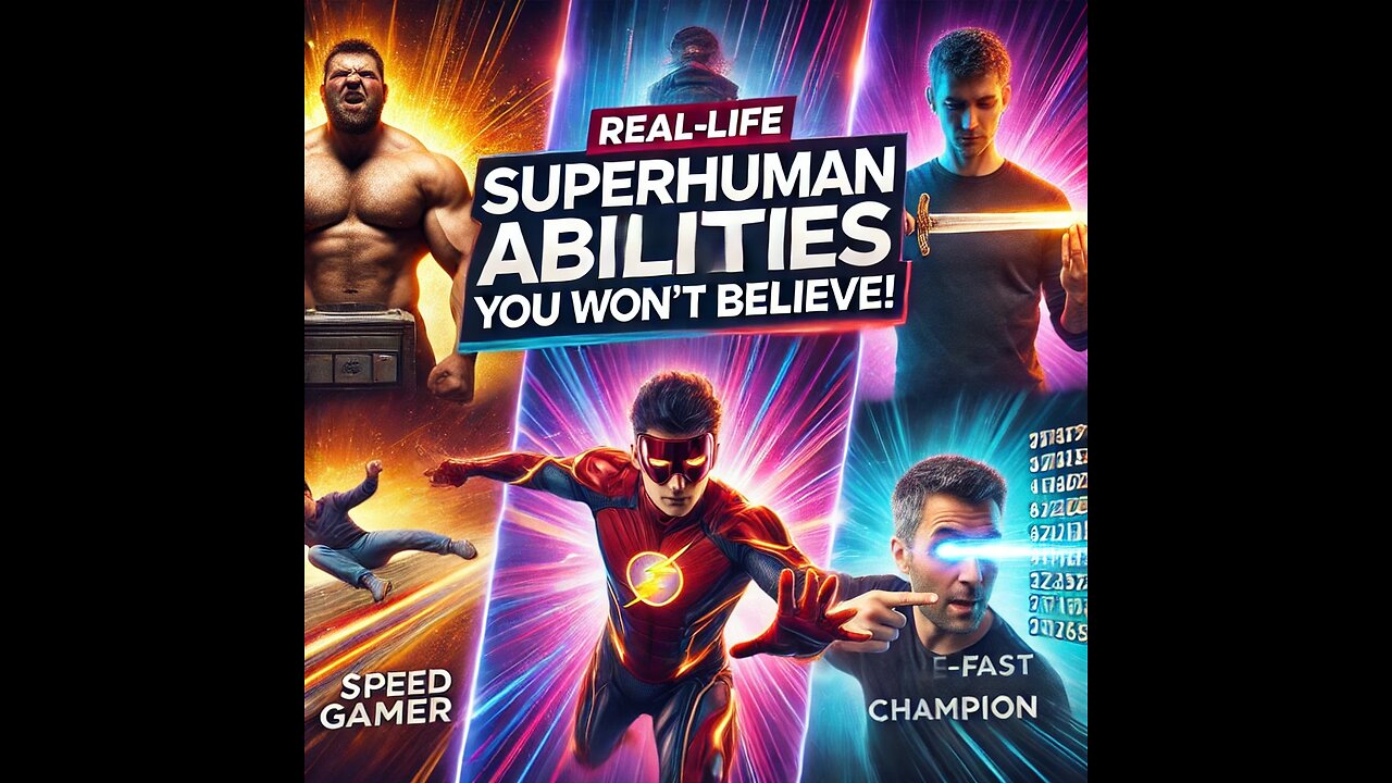 : "Real-Life Superhumans with Unbelievable Abilities!"