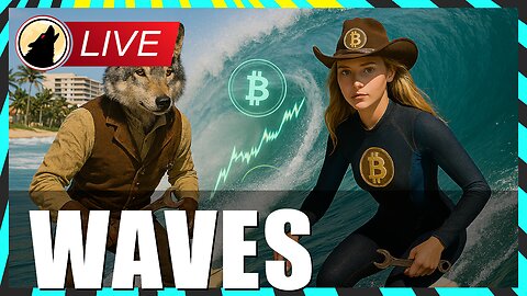 🐺 Bitcoin and Alts To Catch The Wave or Splash Down? 🐺🚨LIVESTREAM🚨