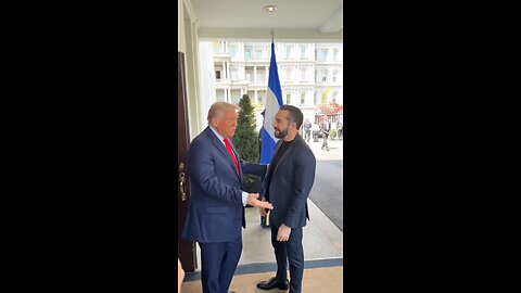 BREAKING: President Donald J. Trump Welcomes El Salvador’s President to the White House