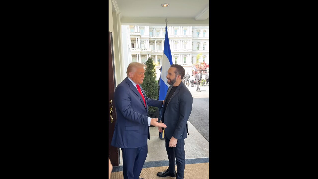 BREAKING: President Donald J. Trump Welcomes El Salvador’s President to the White House