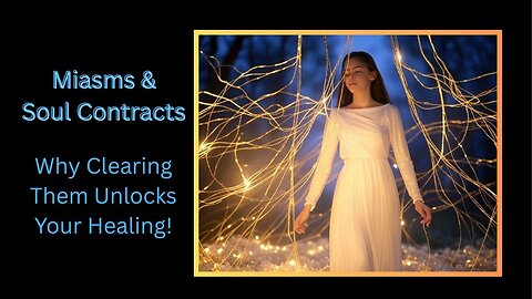 Miasms & Soul Contracts: Why Clearing Them Unlocks Your Healing