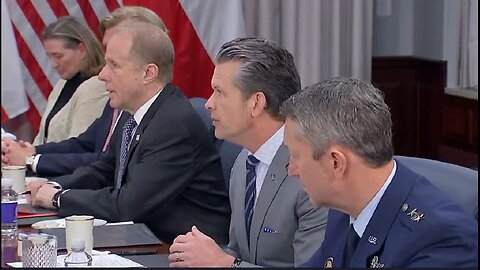 Pete Hegseth Bilateral Meeting with Polish Deputy PM and Defense Minister