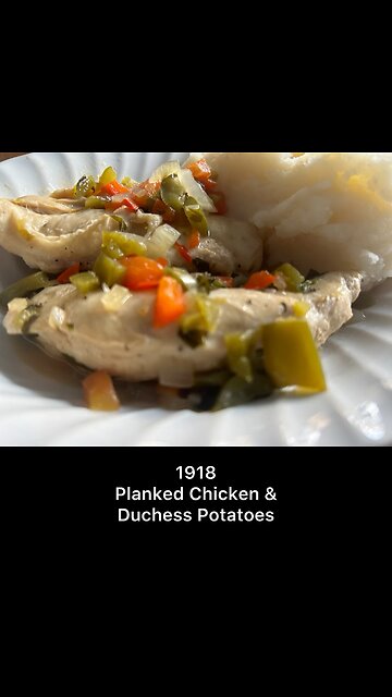 1918 Planked Chicken