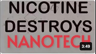Watch as Nicotine Destroys Injectable Nanotech from Vaccines (under the microscope) by Rafa Calvin