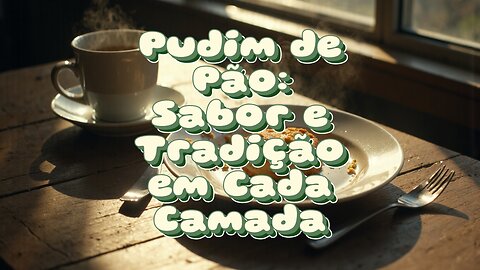 Pudim de Pão: Sabor e Tradição em Cada Camada!