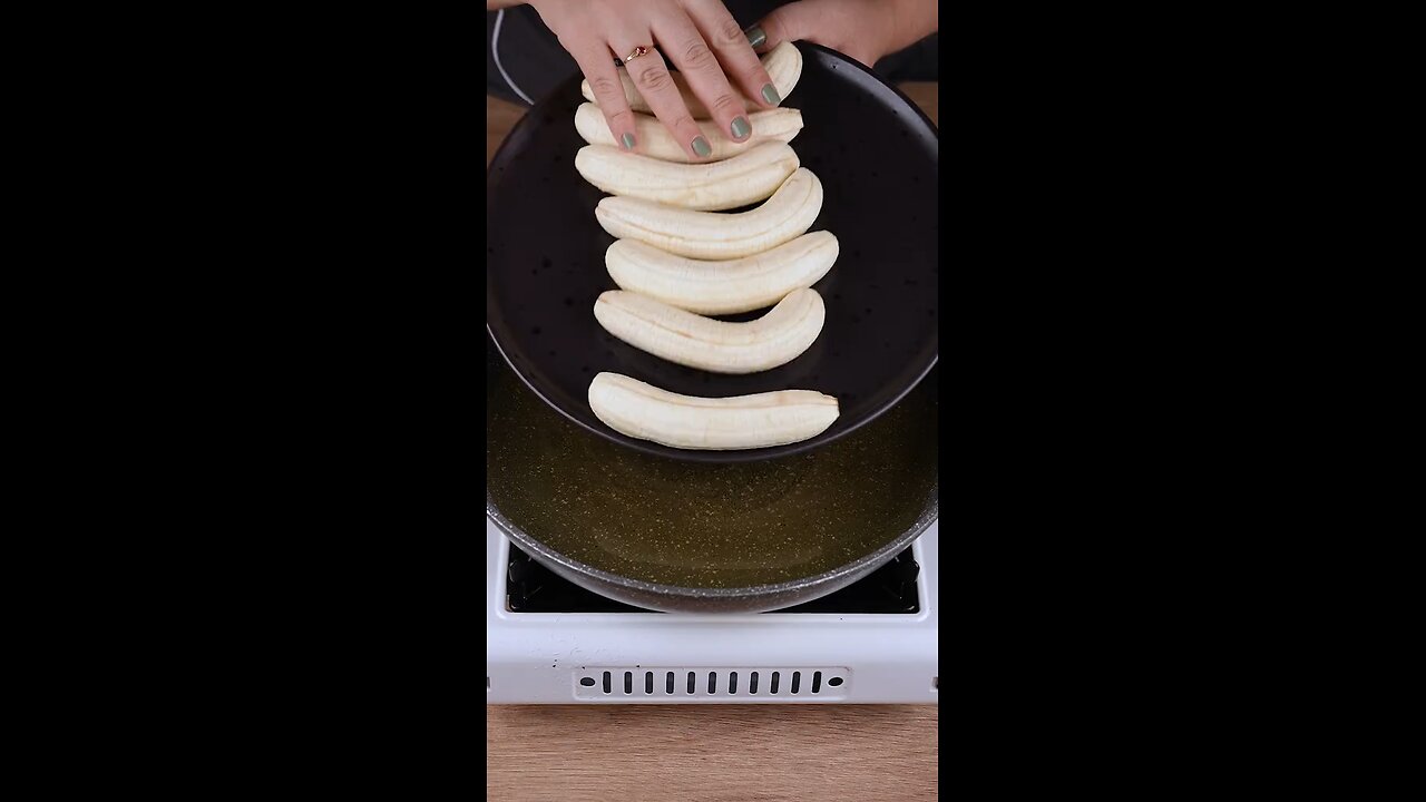 Whenever I make bananas like this, everyone asks me for the recipe #cooking #Recipe