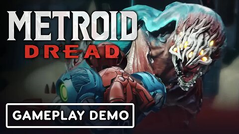 Metroid Dread - Corpious Boss Fight & New Ability Gameplay (Treehouse Direc