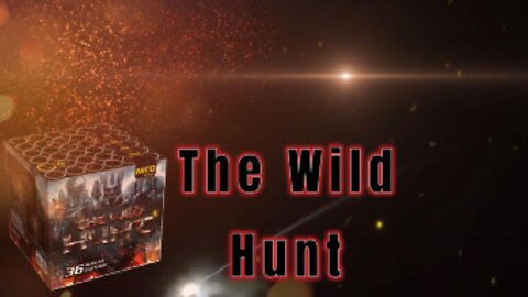 Nico - The Wild Hunt - 36 Schots Vuurwerk Cake