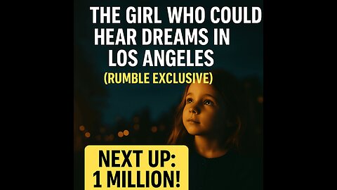 The Girl Who Could Hear Dreams in Los Angeles(Rumble Exclusive)