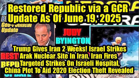 Restored Republic via a GCR. Situation Update 06.19.15 ~ Trump Return - Judy Byington. Pascal Najadi