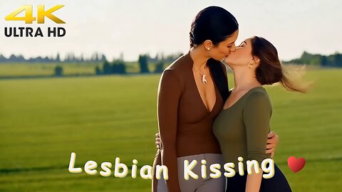 The love story between 2 girls riding horses makes the heart flutter! | Lesbian kissing scene