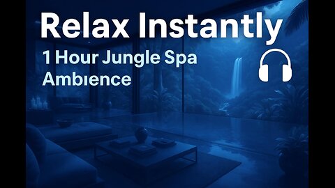 Relax in a Luxury Forest Room | 1 Hour Spa Music with Nature Sounds #relaxingsound
