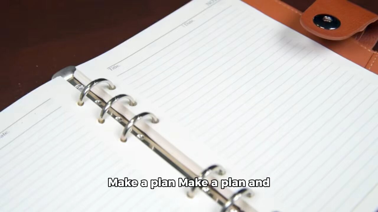 Make a plan