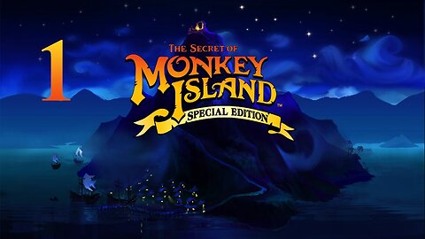 Returning to a LEGEND! | The Secret of Monkey Island Pt. 1 (No commentary)