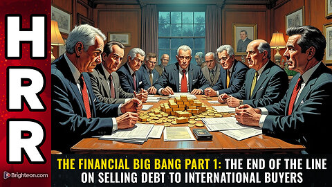 The Financial Big Bang Part 1: The end of the line on selling debt to international buyers