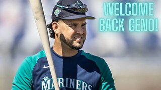 Cal Raleigh is thrilled that Eugenio Suarez is back with the Mariners