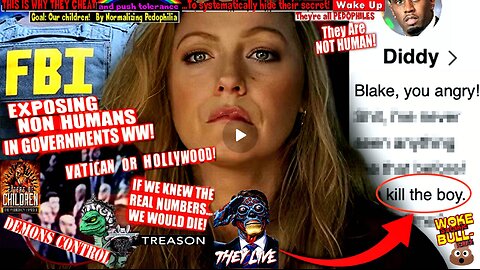FBI Seize Diddy Tape Featuring Blake Lively Murdering Autistic Child at 'Freak Off' Party