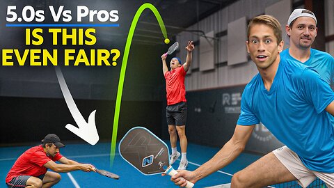 5.0s Get TWO Hits vs. Pickleball Pros – Can They Finally Win?