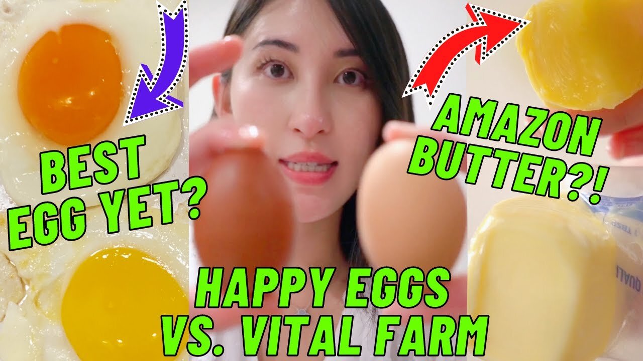 SBG REVIEWS_ Happy Egg Co, Vital Farms, Amazon Eggs & Butter