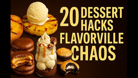 20 Epic Dessert Hacks That Will Blow Your Mind | FlavorVille Viral Chaos