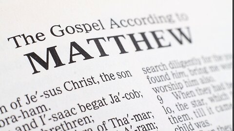 Matthew 3:10-12