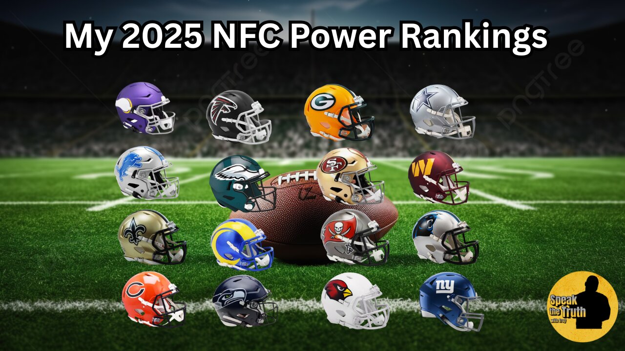 Episode 84: My 2025 NFC Power Ranking