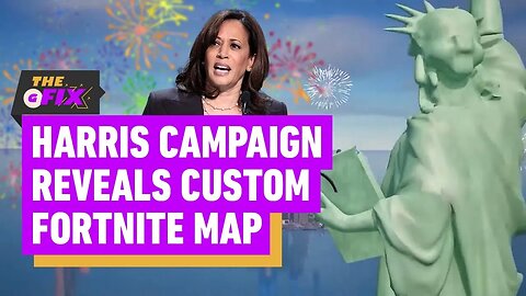 Kamala Harris Makes a Push for the Gamer Vote with a Custom Fortnite Map -