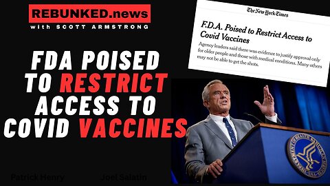 FDA Poised to Restrict Access to Covid Injections