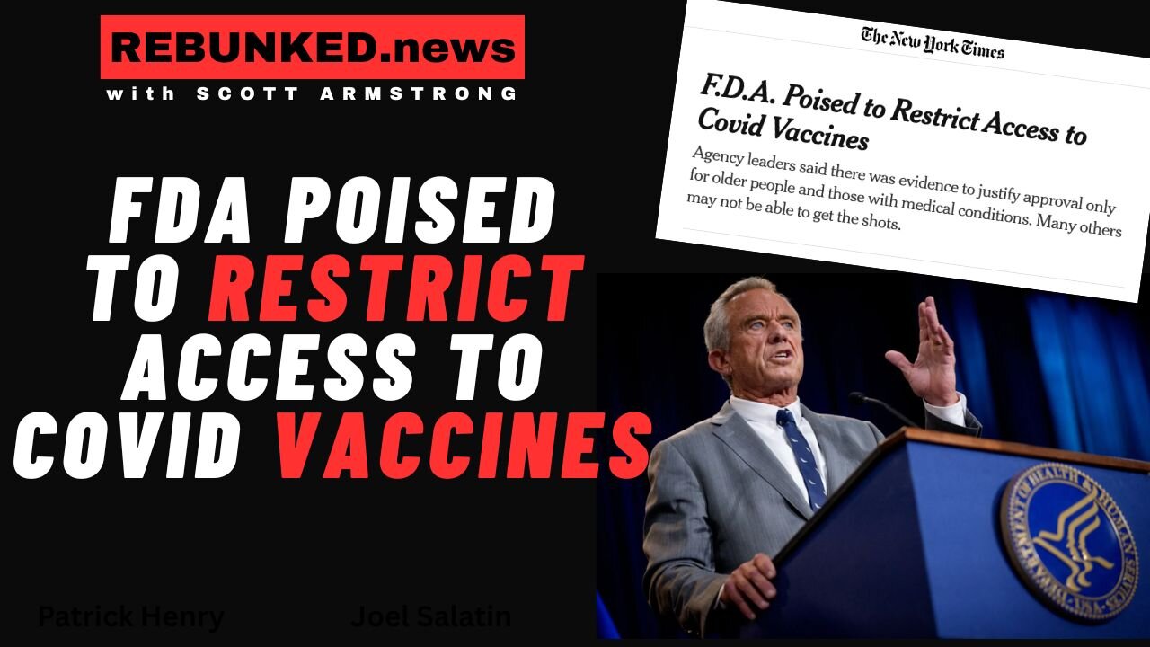 FDA Poised to Restrict Access to Covid Injections