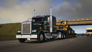 ATS | Kenworth W900 Legacy | Junction City KS to Hutchinson KS | Wheel Loader JCB 457 45,200lb