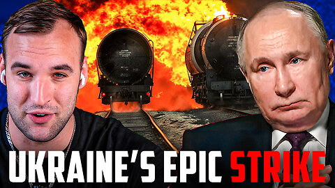 SHOCKING FOOTAGE: Ukrainian UAVs obliterate Russian fuel train in Zaporizhzhia! | Ukrainian Update
