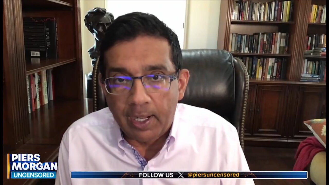 Dinesh D'Souza Has To Explain Difference Between Himself And An Illegal Alien...