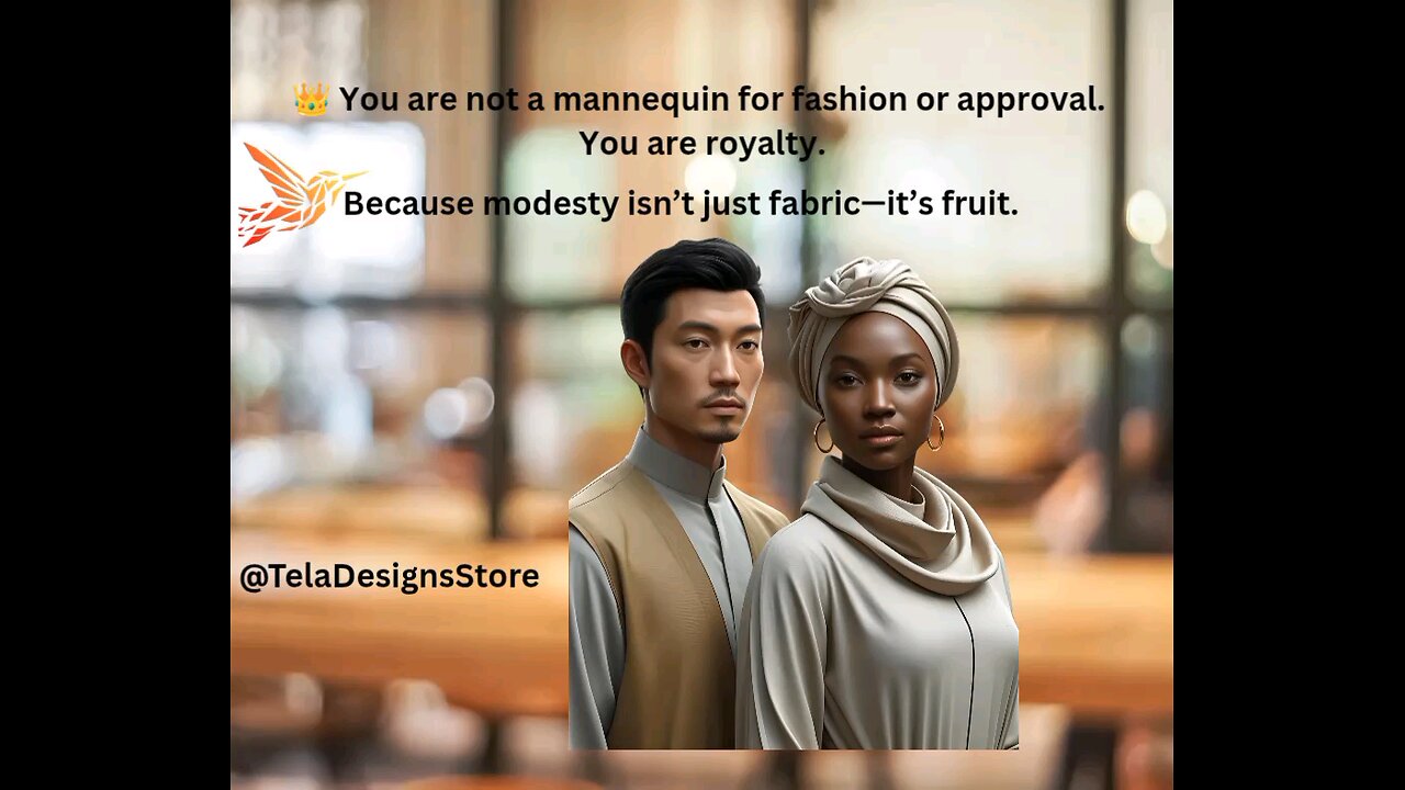 🙌 This message is for both men and women of faith. You're not a mannequin — you're royalty.