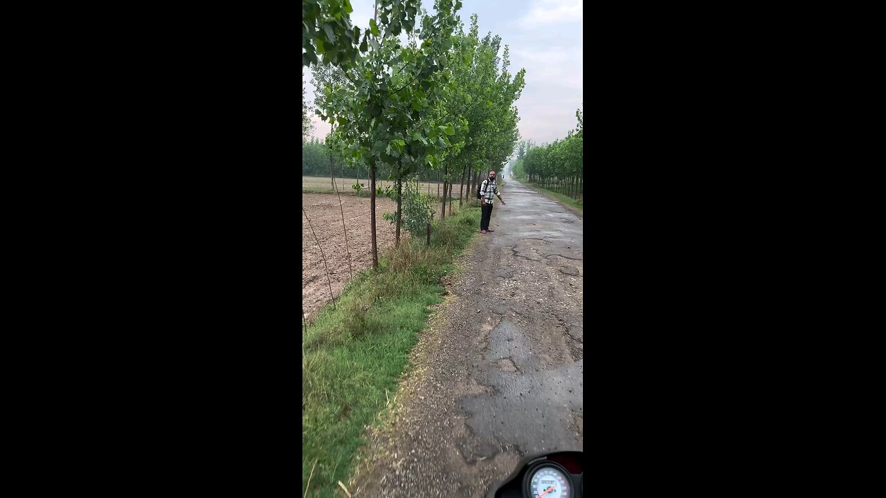 भाई आगे छोड दिये मने