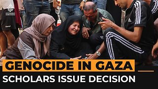 Top genocide scholars say Israel is committing genocide in Gaza