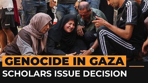Top genocide scholars say Israel is committing genocide in Gaza