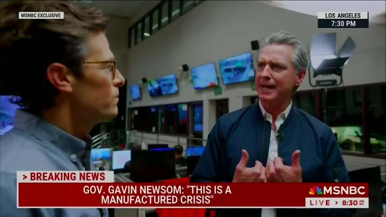 Newsom: ‘So Tom [Homan], Arrest Me, Let’s Go’