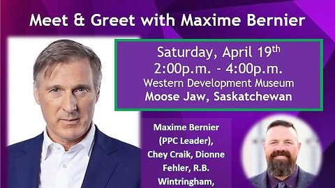PPC Moose Jaw Meet and Greet LIVESTREAM