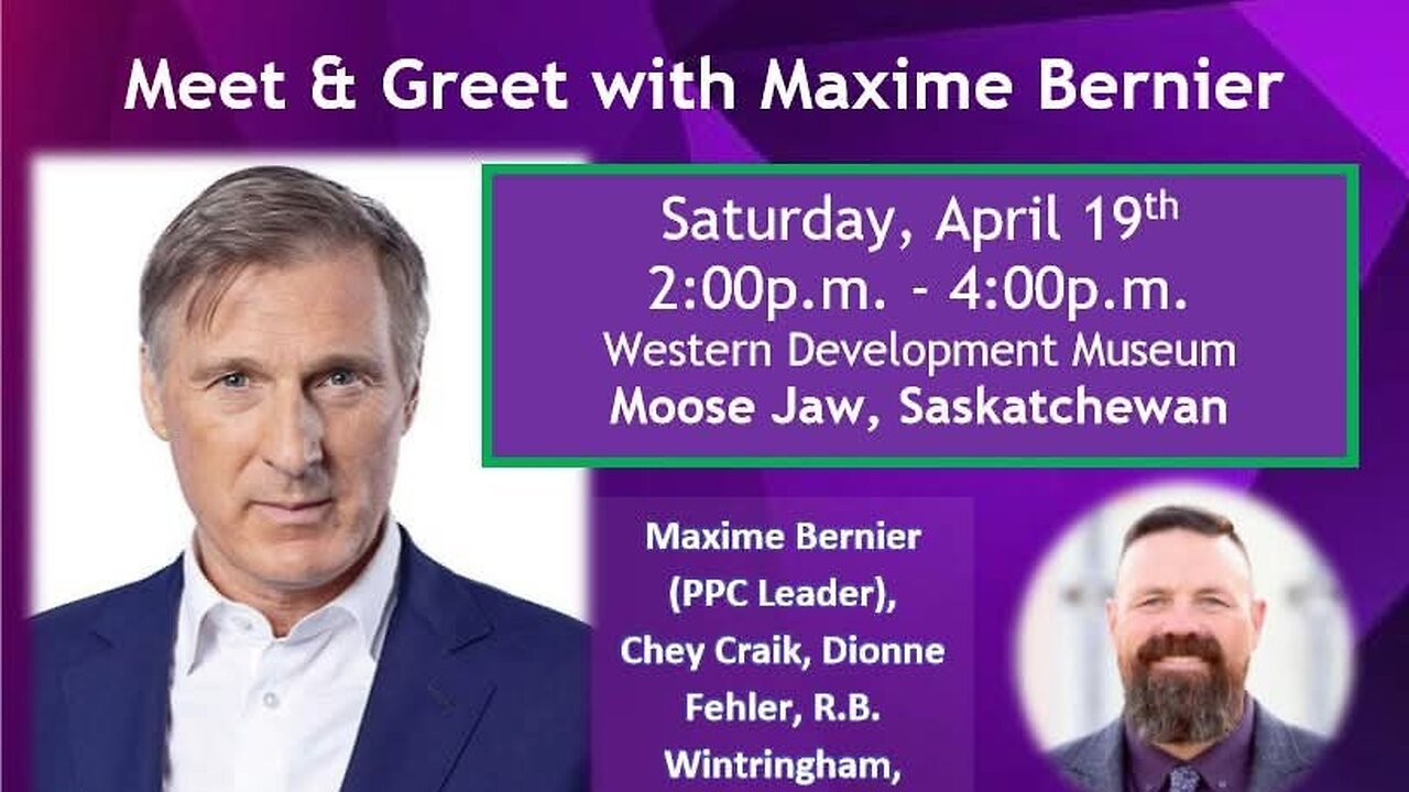PPC Moose Jaw Meet and Greet LIVESTREAM