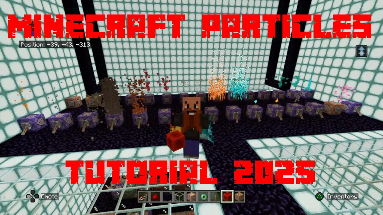 Minecraft Particle Commands Tutorial [Updated for 2025] Bedrock Edition 1.21.90/92 - Chase the Skies