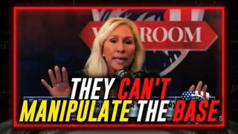 Watch Marjorie Taylor Greene Raise The Alarm About Globalist Traitors Inside The Republican Party!