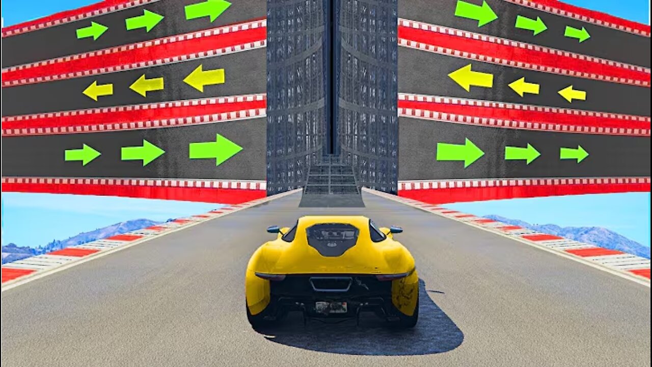 This GTA 5 MAP is IMPOSSIBLE!!! 😱🤯 GTA V ONLINE RACE with the COMPAS #2