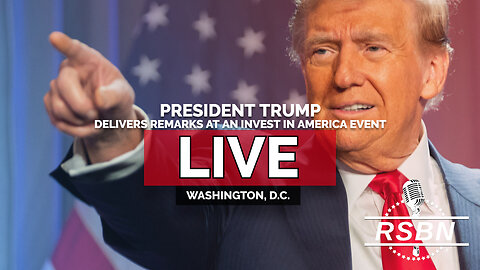 LIVE: President Trump Delivers Remarks at an Invest in America Event - 6/9/25