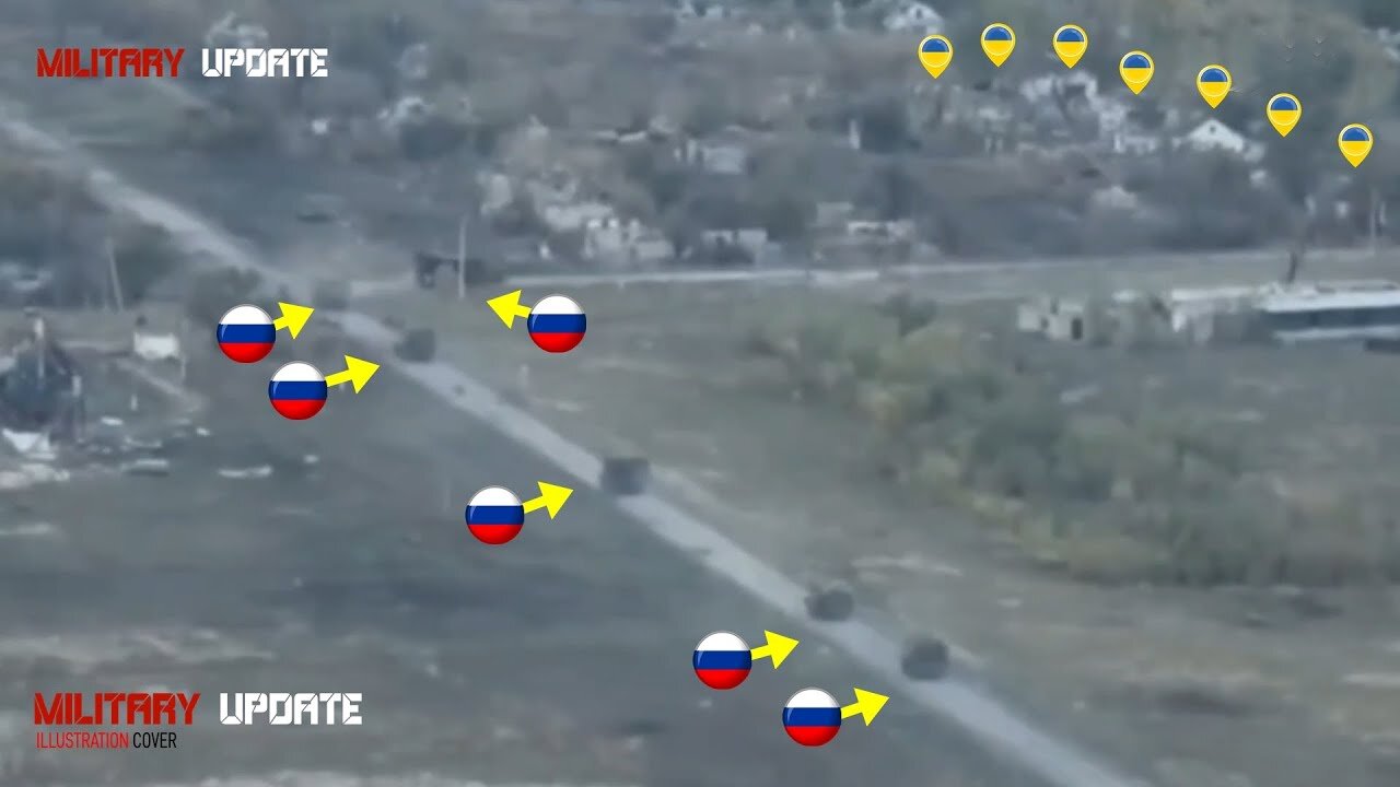 Russian Strikes Annihilate Dozens of Leopard Tanks & Armored Vehicles in Seconds